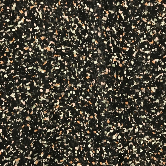 Zouk: black sheer open back long sleeve blouse L - Picture 3 of 8